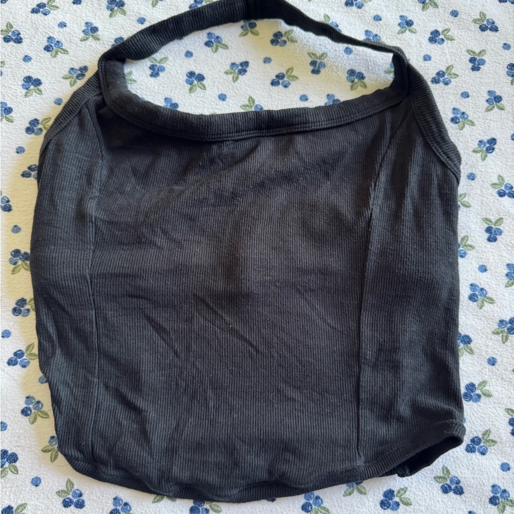 Oner Active ribbed mellow halter top (M)